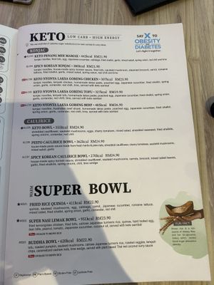 Menu april  at La juiceria superfoods ttdi in Kuala Lumpur