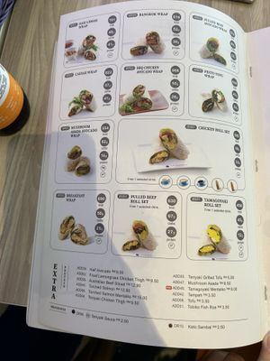 Menu april  at La juiceria superfoods ttdi in Kuala Lumpur