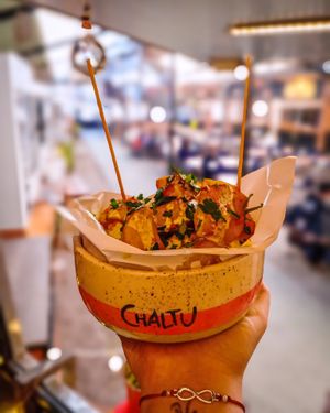 Papas al horno con alioli at Chaltu - Alimentos Saludables in San Martin De Los Andes