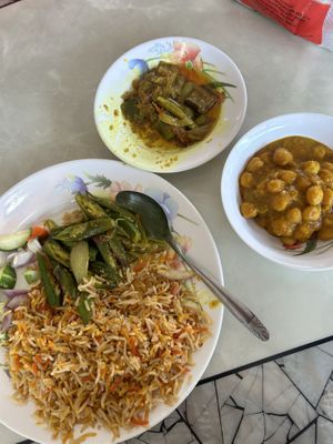 Nice vegan options!  at MYL Tandoori House in Mersing