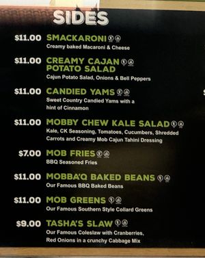 Sides  at Vegan Mob in Vallejo