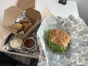   at Odd Burger in Victoria