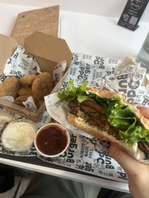   at Odd Burger in Victoria