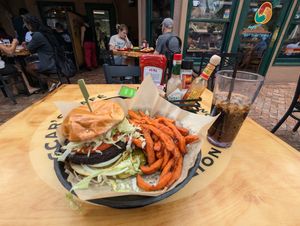  at Oscar's Cafe in Springdale