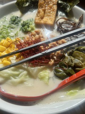   at Vegan Friendly Ramen by Playpen Friends in Nara