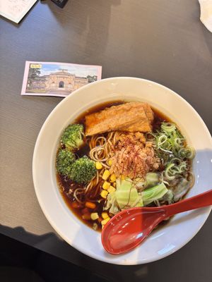 Shoyu   at Vegan Friendly Ramen by Playpen Friends in Nara