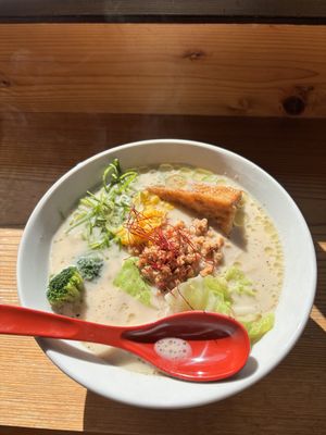 Tonkotsu   at Vegan Friendly Ramen by Playpen Friends in Nara