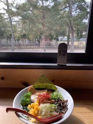   at Vegan Friendly Ramen by Playpen Friends in Nara