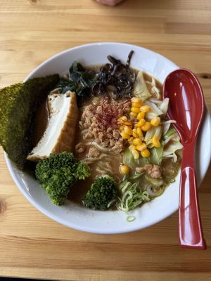   at Vegan Friendly Ramen by Playpen Friends in Nara
