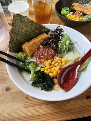   at Vegan Friendly Ramen by Playpen Friends in Nara