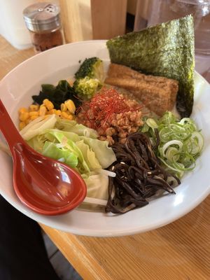   at Vegan Friendly Ramen by Playpen Friends in Nara