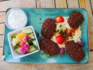 Falafel at Gundis in Vienna
