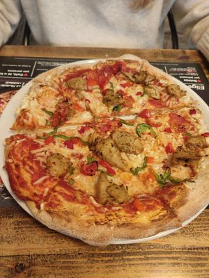 Chicken heura at Pizzería Carlos - Vallehermoso in Madrid