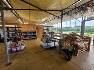 Hooton's Homegrown Brynsiencyn Farm Shop Inside at Hooton's Homegrown in Llanfairpwllgwyngyll