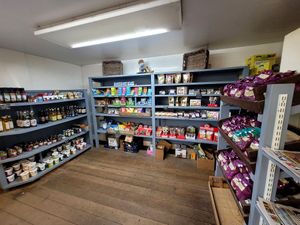 Hooton's Homegrown Brynsiencyn Farm Shop Inside at Hooton's Homegrown in Llanfairpwllgwyngyll