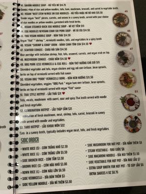   at Tang's Asian Vegetarian in San Jose