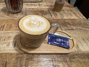 Latte  at Yellow Bourbon in Faro