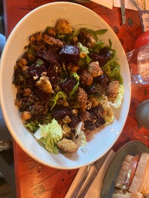 Salad meze  at Pescado Lounge in Whitby