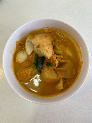 Lontong 隆冬 
Photo by Henry Lau aka Mr Purple.  at Go Vegetarian! 藝之家 in Northeast Singapore