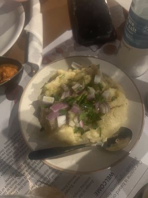 Fava  at Taverna Mariou in Crete