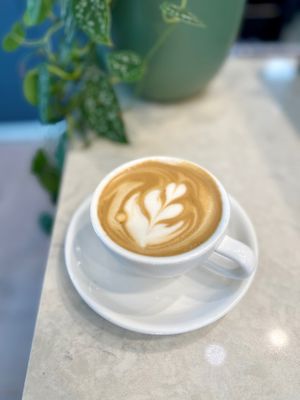 Oatmilk Latte at LUV Collective  in Huntington Beach