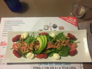 ensalada de fresa at Malmo in Valencia