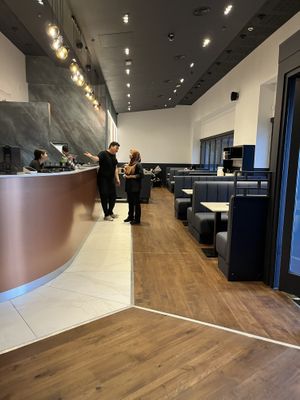 Interior  at Korean BBQ House in East London