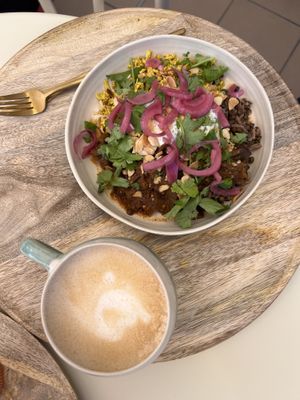 Tofu brouillé  at COCO coffee shop in Tarbes