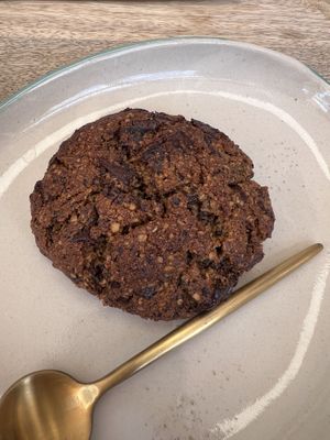 Cookie sans glutenn  at COCO coffee shop in Tarbes