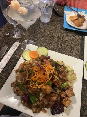 veg pad see ew (i added tofu, no egg, no fish sauce)  at Boa Thai in Southampton