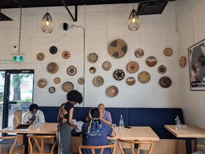 Decor at 13 SUNS Ethiopian Café & Eatery in Toronto