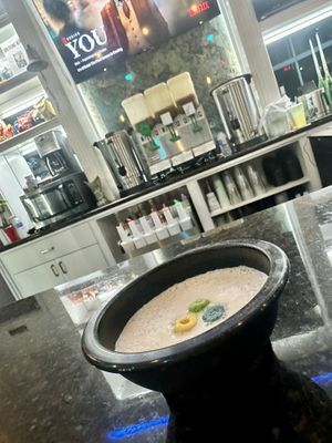 Fruit loop shot (dairy and nut free)  at Zen Clarity Kava Bar in Delray Beach