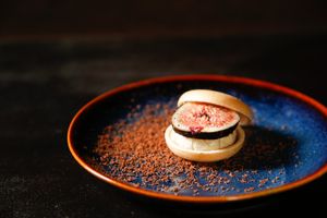 our spécialité : vegan foie gras. *no animal ingredients are used at Sami in Kurashiki