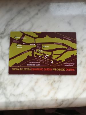   at Bistrot del Duca in Citta Della Pieve