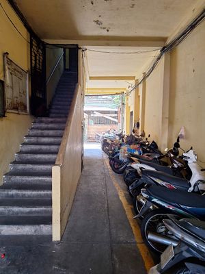 Enter down this alley, follow the motorbikes at O Plant-based - Tôn Thất Đạm in Ho Chi Minh City