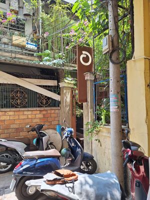 This is the entrance to the restaurant at O Plant-based - Tôn Thất Đạm in Ho Chi Minh City