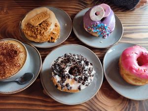 Vegan donuts at The Duff Nuts Co in Llandeilo