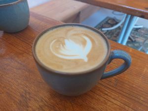 Cappuccino at Kulea Café in Lisbon