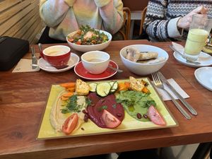 3erlei Hummus  #Veganuary at Café Ceci in Potsdam