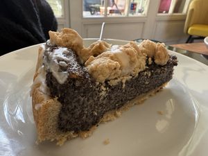 poppy seed cake  at Café Ceci in Potsdam
