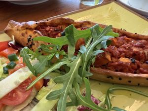 pide  at Café Ceci in Potsdam