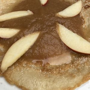 Pfannkuchen mit Apfelmus - 6,90€  at Café Ceci in Potsdam