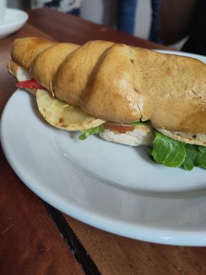 Laugenbrot (vegan) at Café Ceci in Potsdam