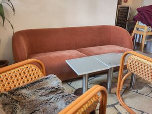 Sitting corner at Café Ceci in Potsdam