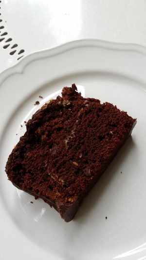 Chocolate cake (2.50 €) at Mae's in Bonn