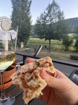 Ausblick der Terrasse   at Nicolay's Moselterrasse in Zeltingen-rachtig