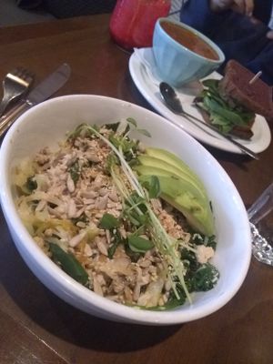 Delicious Green Power Bowl at Carrots n' Dates in Windsor