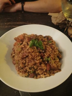 Jambalaya at The Falcon Restaurant  in Newcastle