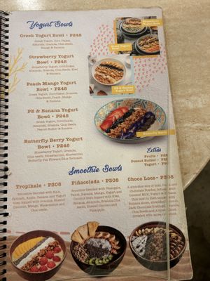 Menu April  at COOEE in Cebu