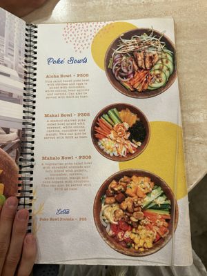 Menu April  at COOEE in Cebu